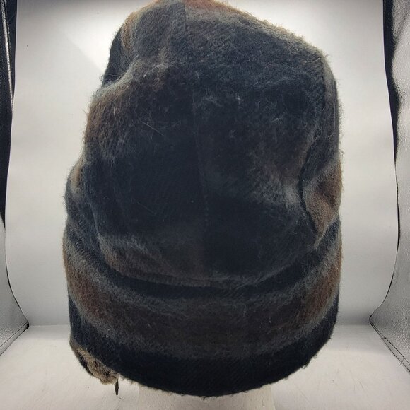 Dorfman Pacific Co Adults Small Medium Plaid Aviator Hat Winter Warm Outdoors - Picture 4 of 9